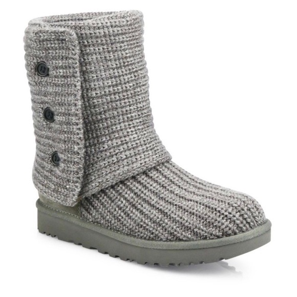 UGG Shoes - Knit gray uggs